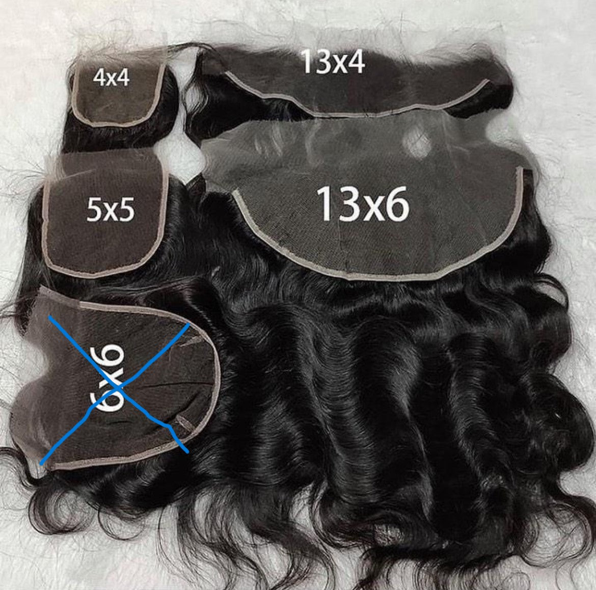 HD Closures & HD Frontals (Natural Black)